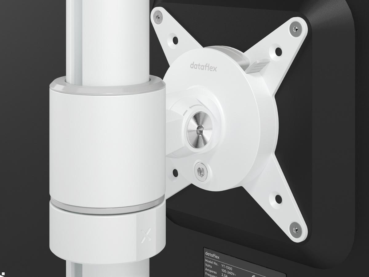 Dataflex Viewlite Monitorhalterung Tisch (58.100), weiß, Detailansicht