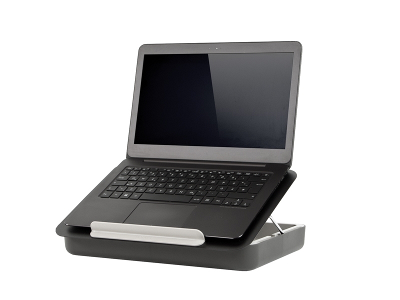 Dataflex Bento ergonomische Toolbox schwarz (45.903) als Laptophalter