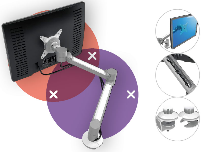 Dataflex Viewlite Plus Monitorarm 622 Features