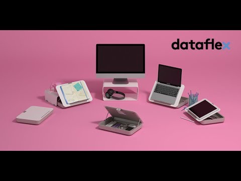 Dataflex Bento ergonomische Toolbox weiß (45.900)